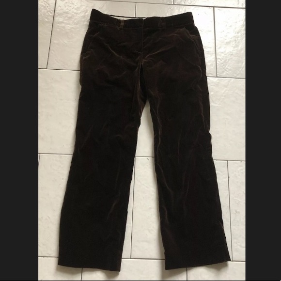 Theory Pants - Theory velour pants cropped trousers 4 office work